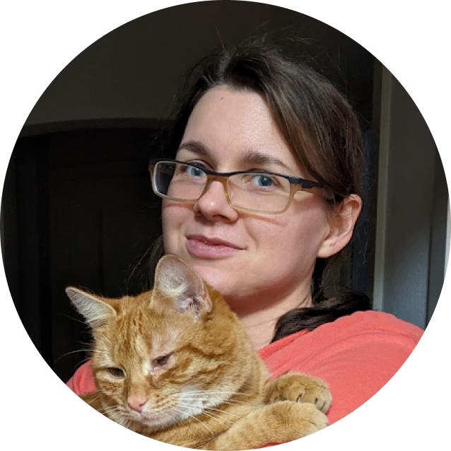Picture of a girl holding a cat